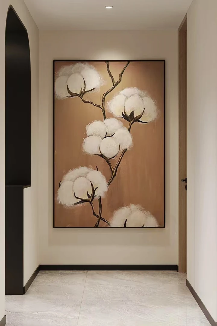 【情意绵绵】手工砂岩客厅玄关装饰画