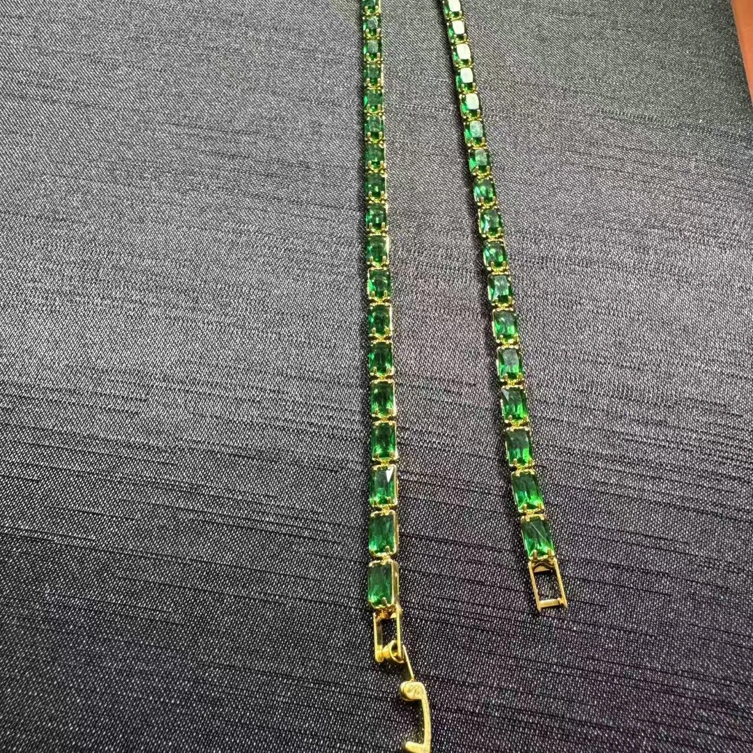 【星洋珠宝】A03典藏级祖母绿手链首饰培育配礼盒-多样发一