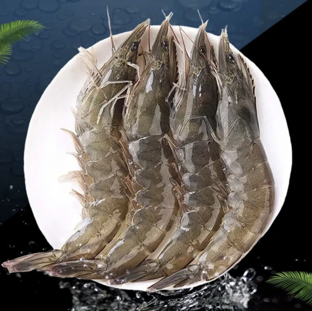 D【20-30大虾】 渔船上岸大号海洋大虾 新鲜速冻一盒四斤 40-50只