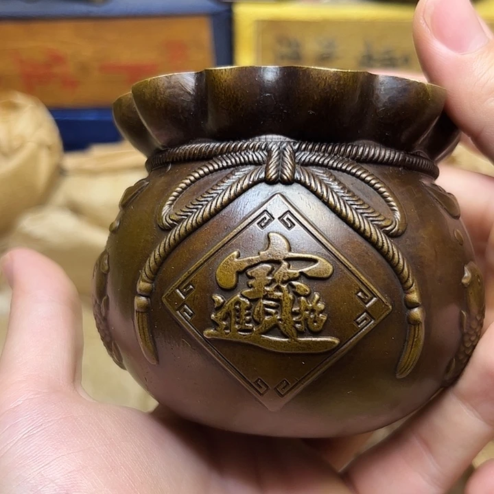精美铜器摆件下单