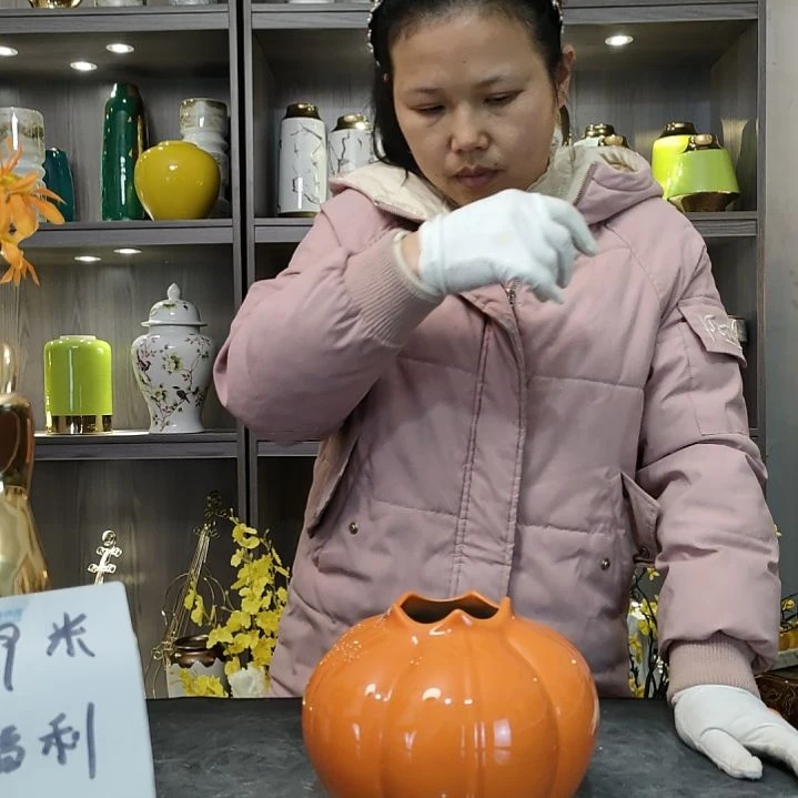 陶瓷陶瓷花盆花瓶摆件