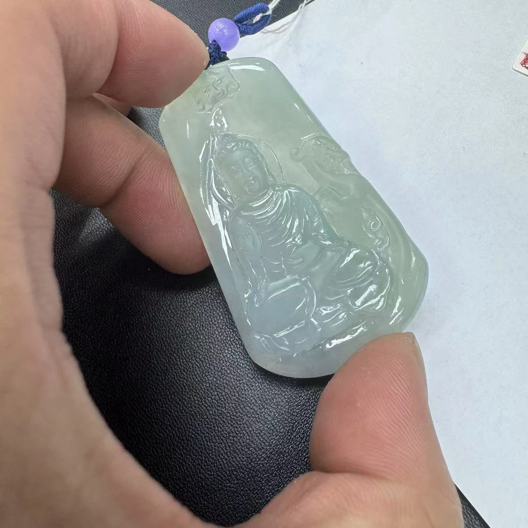 【杰缘珠宝】 天然翡翠A货孤品一件