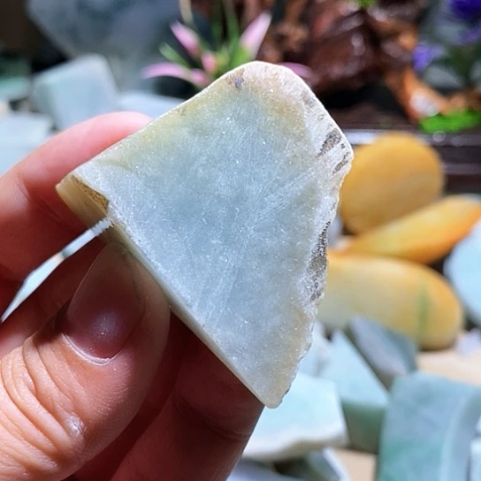散珠翡翠边角料258