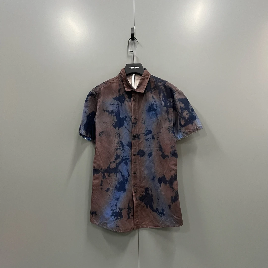 95新 BOTTEGA VENETA/葆蝶家 （jp）218 多色扎染短袖衬衫 52