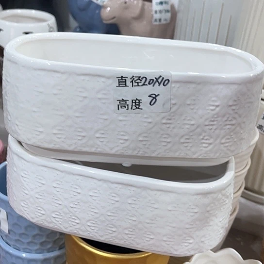 多肉绿植陶瓷花盆9.9包邮