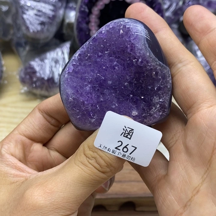未镶嵌紫晶大型摆件（非配饰）
