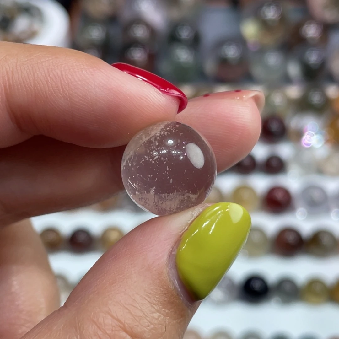 水晶天然水晶未镶嵌小****啡