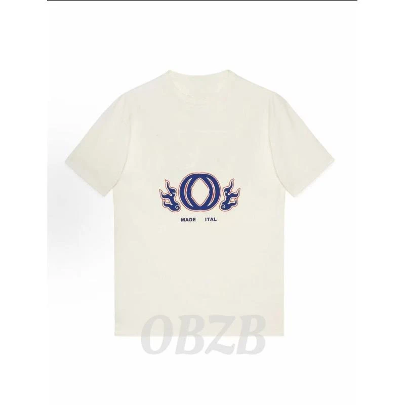 OBZB【G男女同款短袖】双G字母印花舒适百搭新款内搭外搭2020