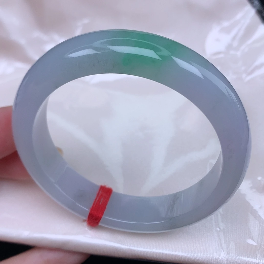 翡翠未镶嵌手镯天然