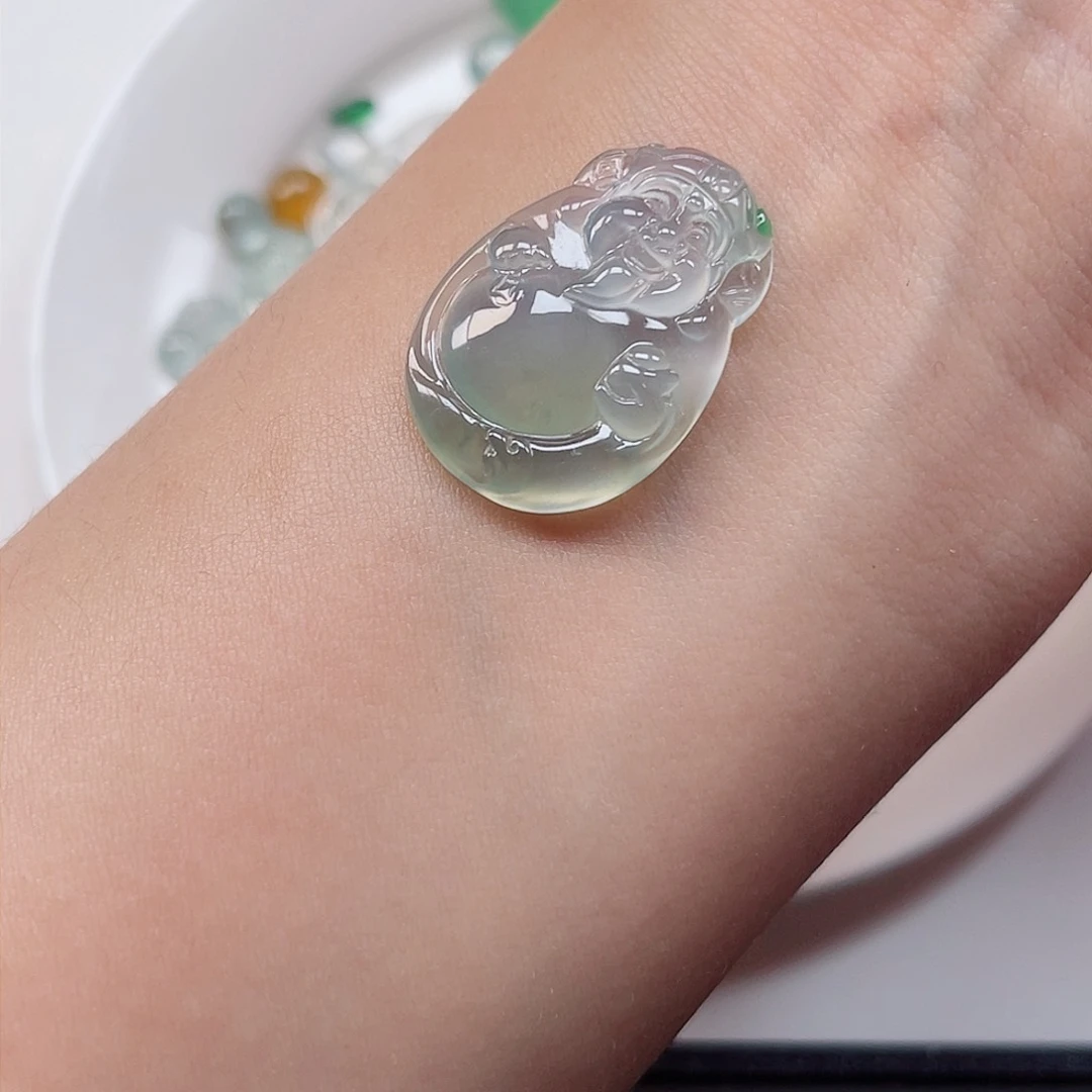 翡翠裸石纯天然A货缅甸翡翠