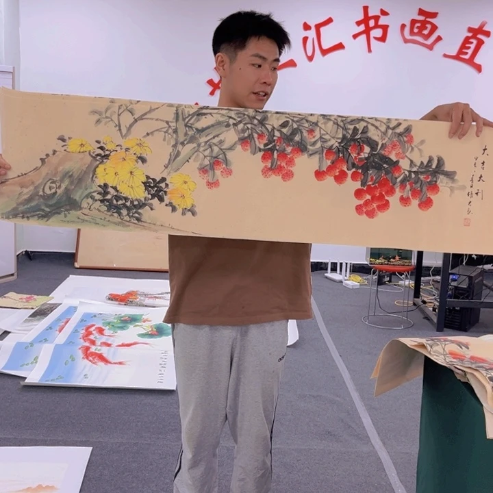 国画宣纸国画纯手绘作品