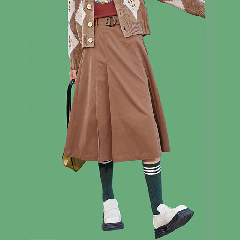 32459【N系列】时尚伞裙A字裙半身裙Y23C2Q1213