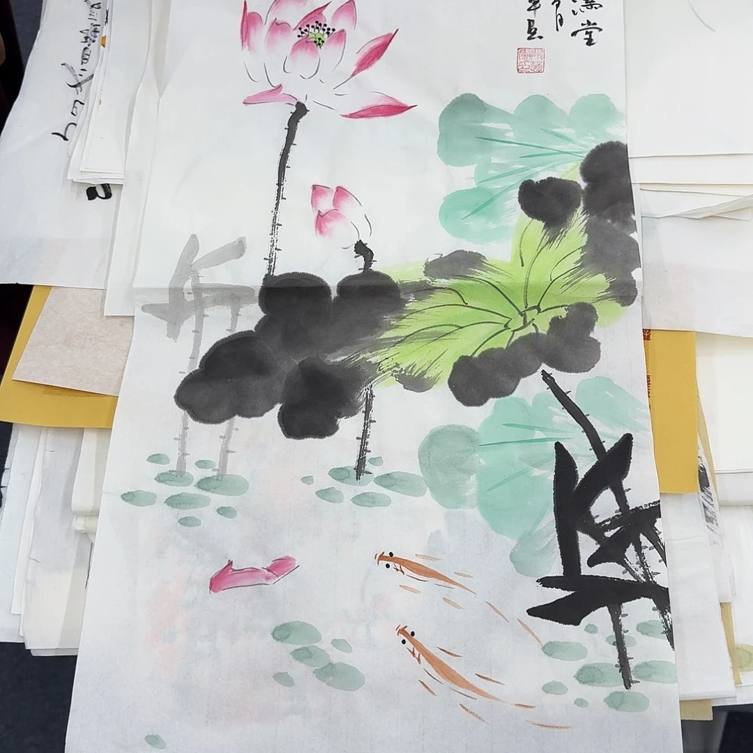 国画纯手绘作品欣赏