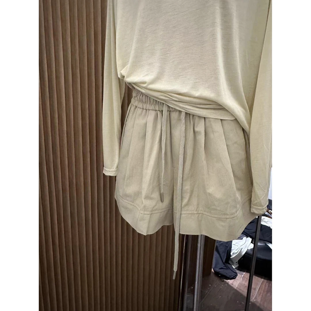 【ARONG阿荣家】短裤02367-卡其色黑色白色-M L XL