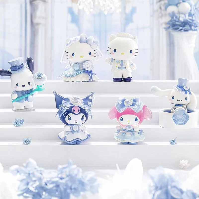 【开盒不退不H】TOPTOY三丽鸥家族浪漫婚礼系列盲盒手办潮玩公仔