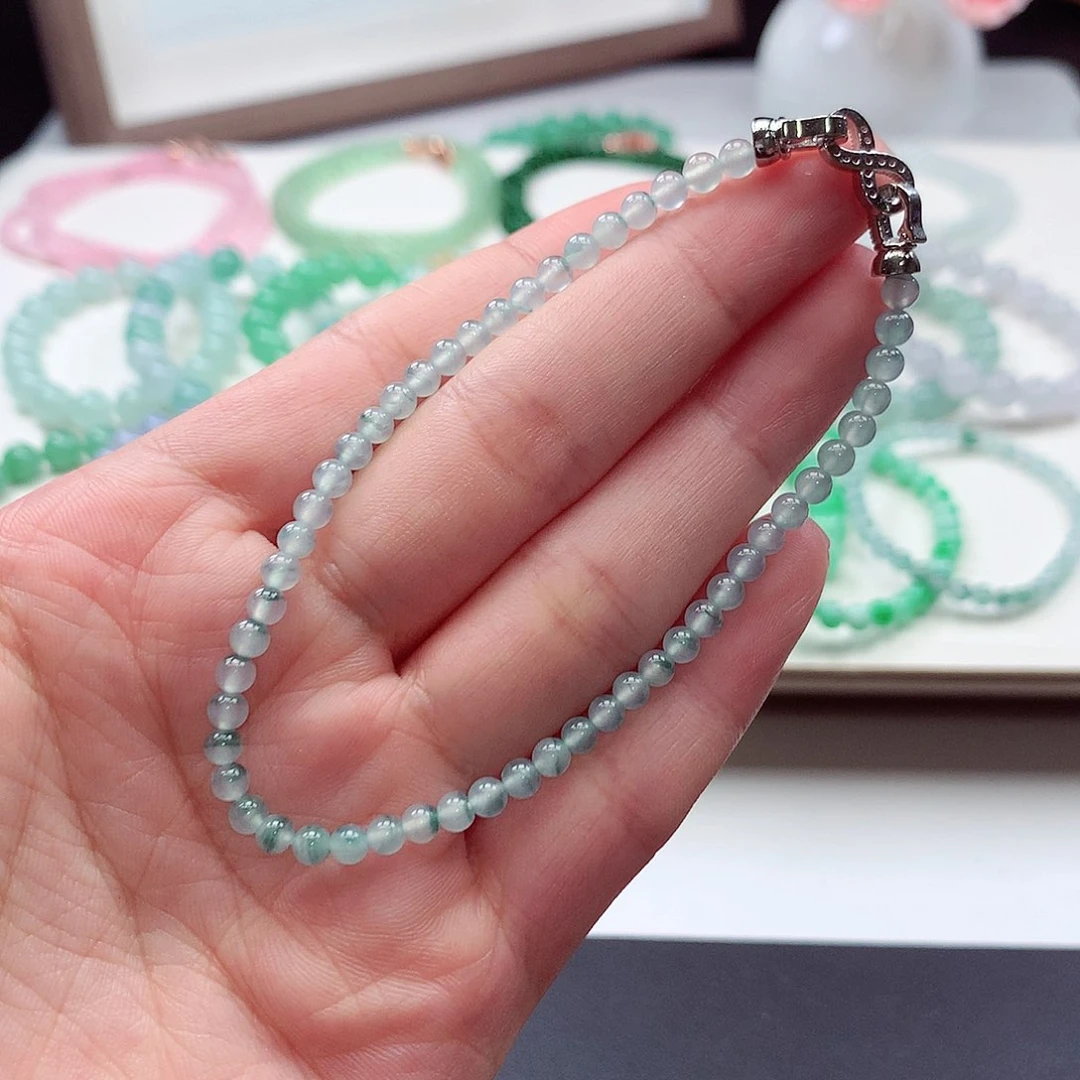 未镶嵌手链翡翠手链