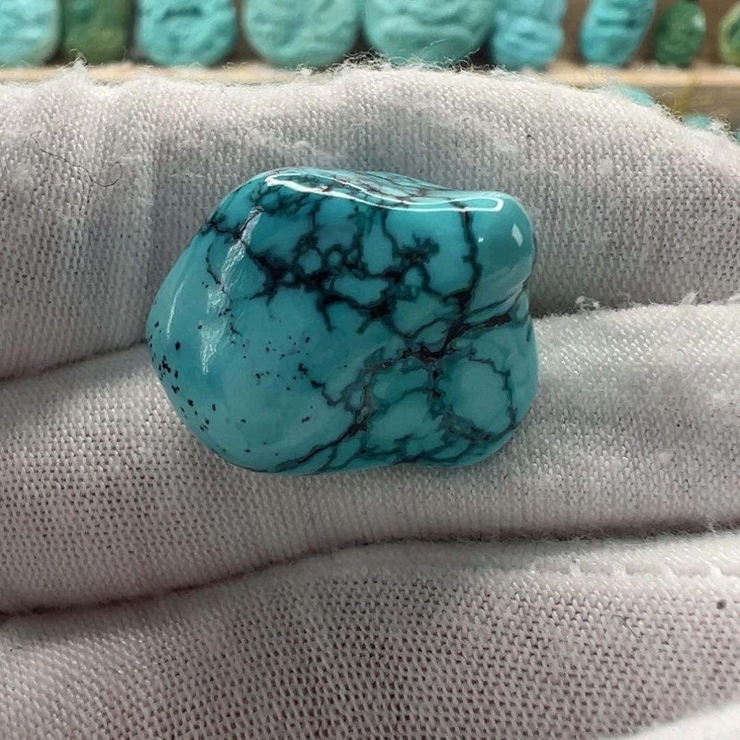 未镶嵌绿松石随形 16.8mm