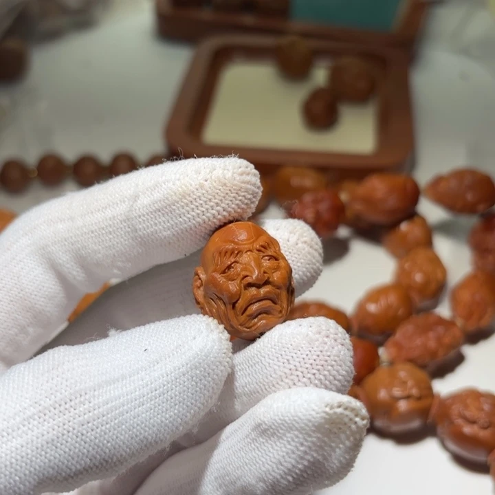风***页橄榄核手串/手链单仔罗汉