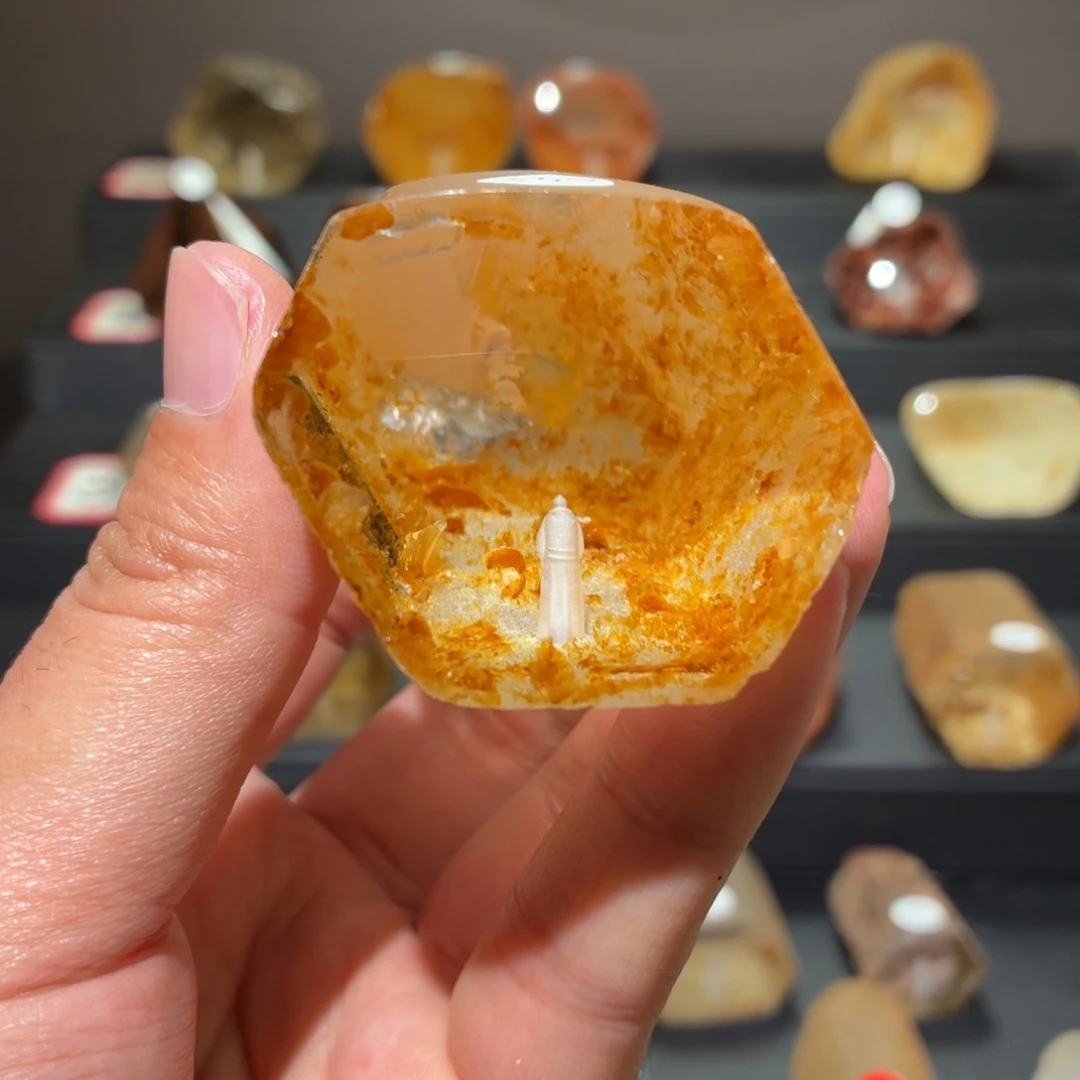 水晶未镶嵌珠宝半成品