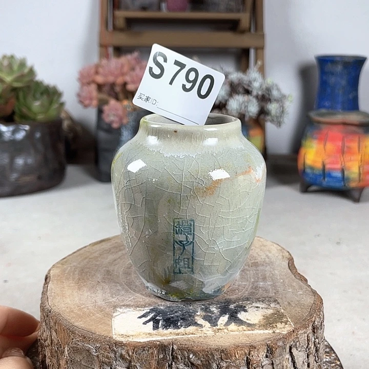 紫砂花盆开播福利 陶瓷花盆