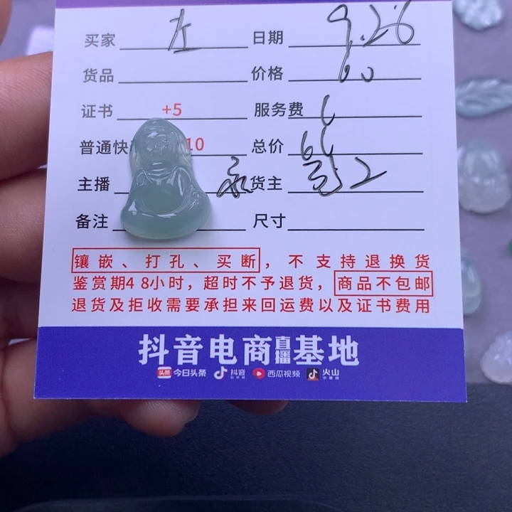 颈饰未镶嵌翡翠左**创