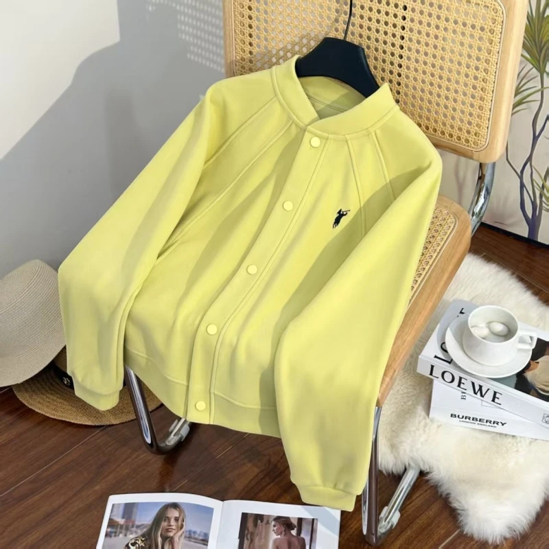 XIAOYOU-「甜酷百搭」2025春季新款韩系百搭棒球服休闲外套O-Q817