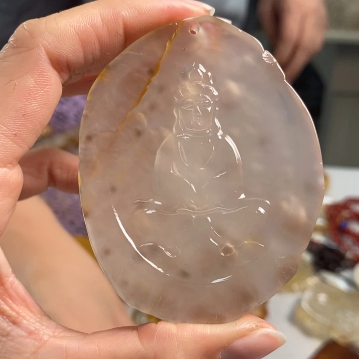 玛瑙/玉髓吊坠(不含链)未镶嵌