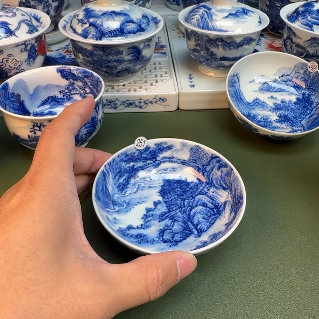 陶纯手工纯手绘茶具266