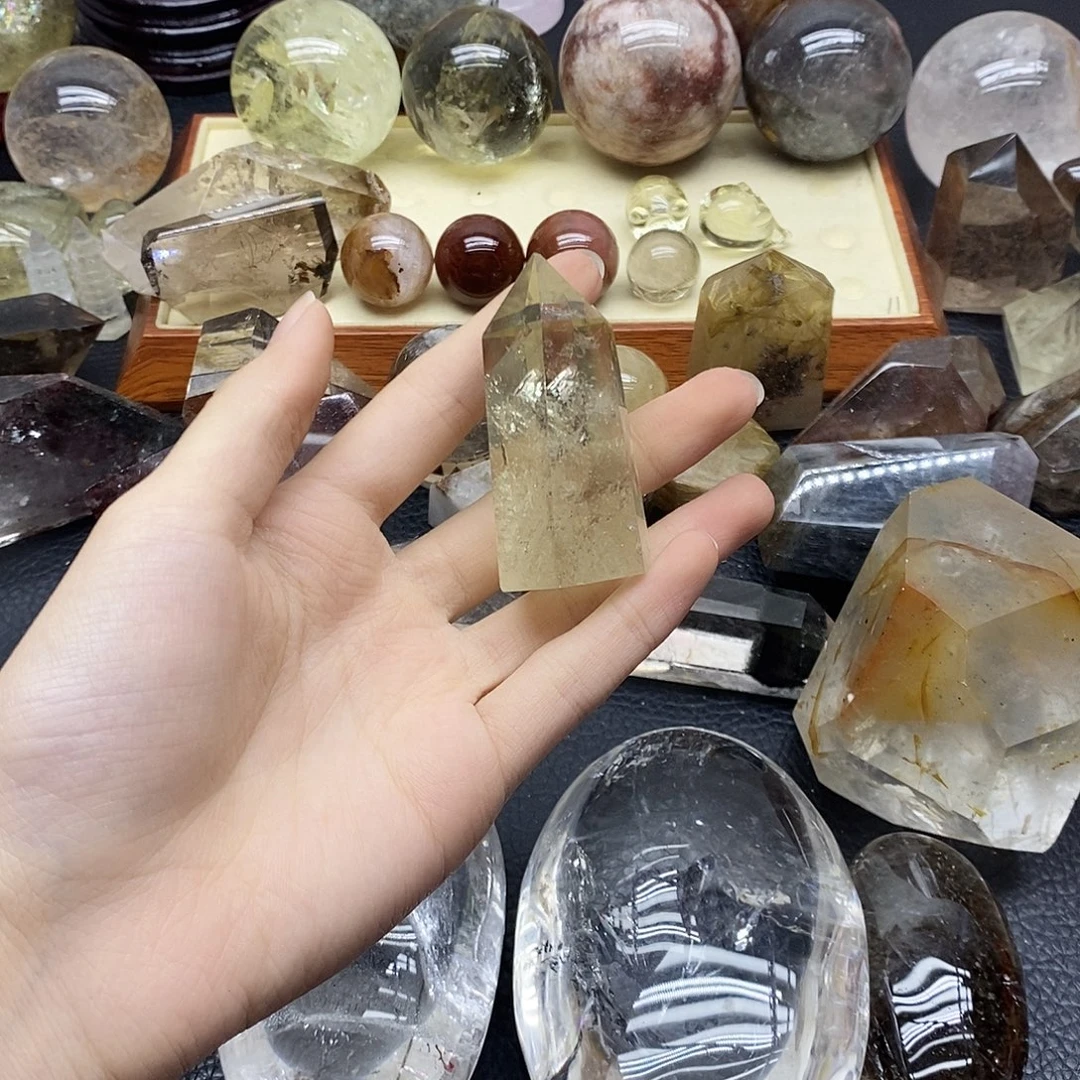 未镶嵌珠宝半成品水晶281水晶石