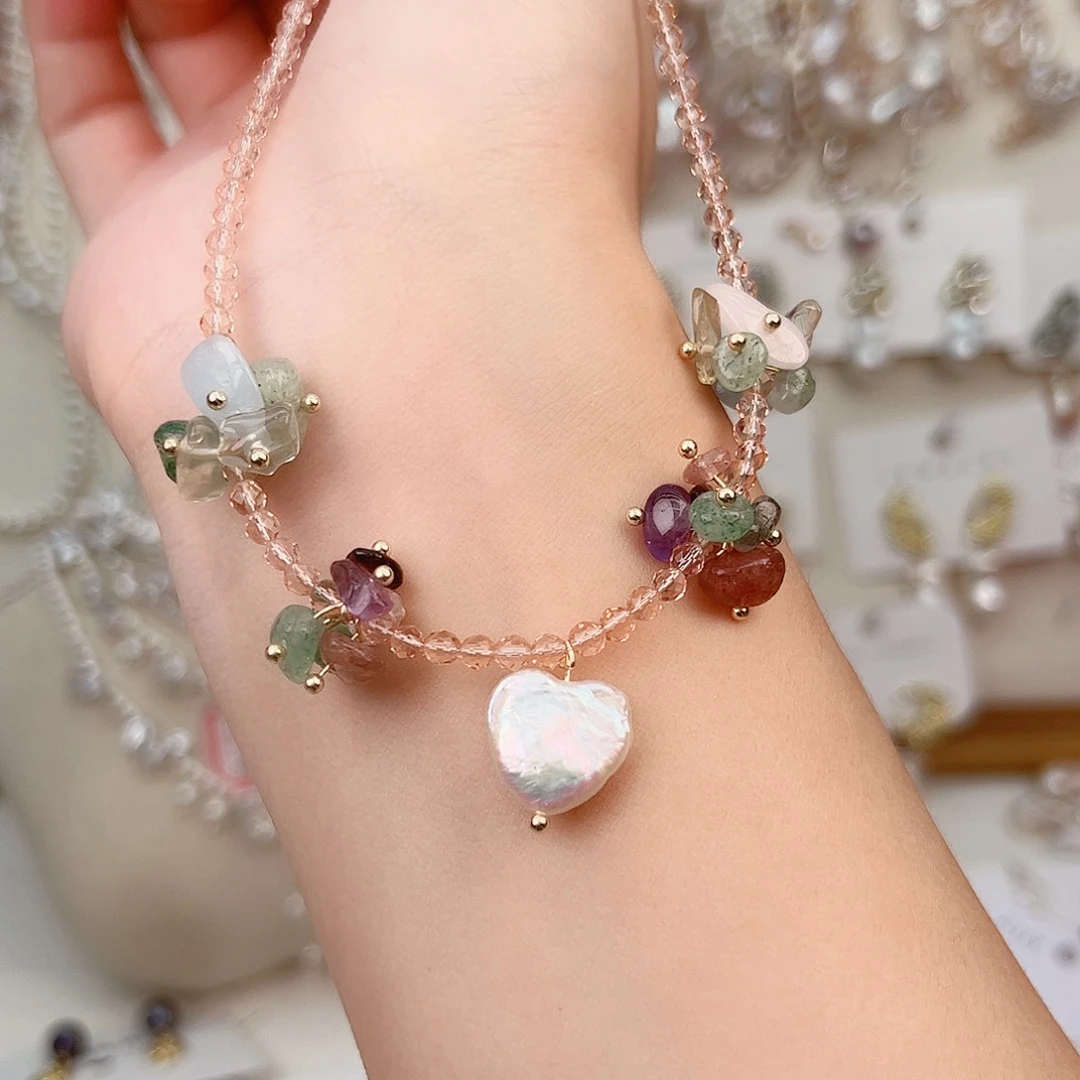 淡水珍珠未镶嵌颈饰