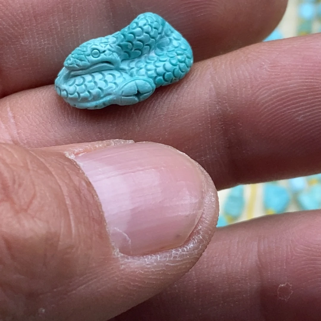 绿松石未镶嵌珠宝半成品