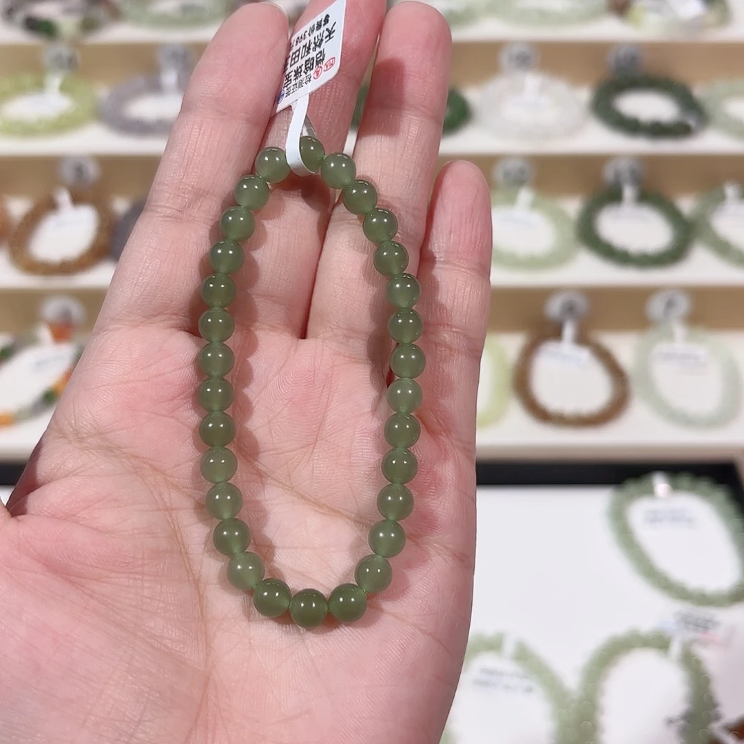 和田玉手链未镶嵌a