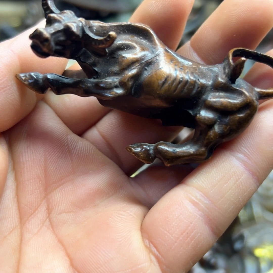 铜摆件欢迎欢迎你