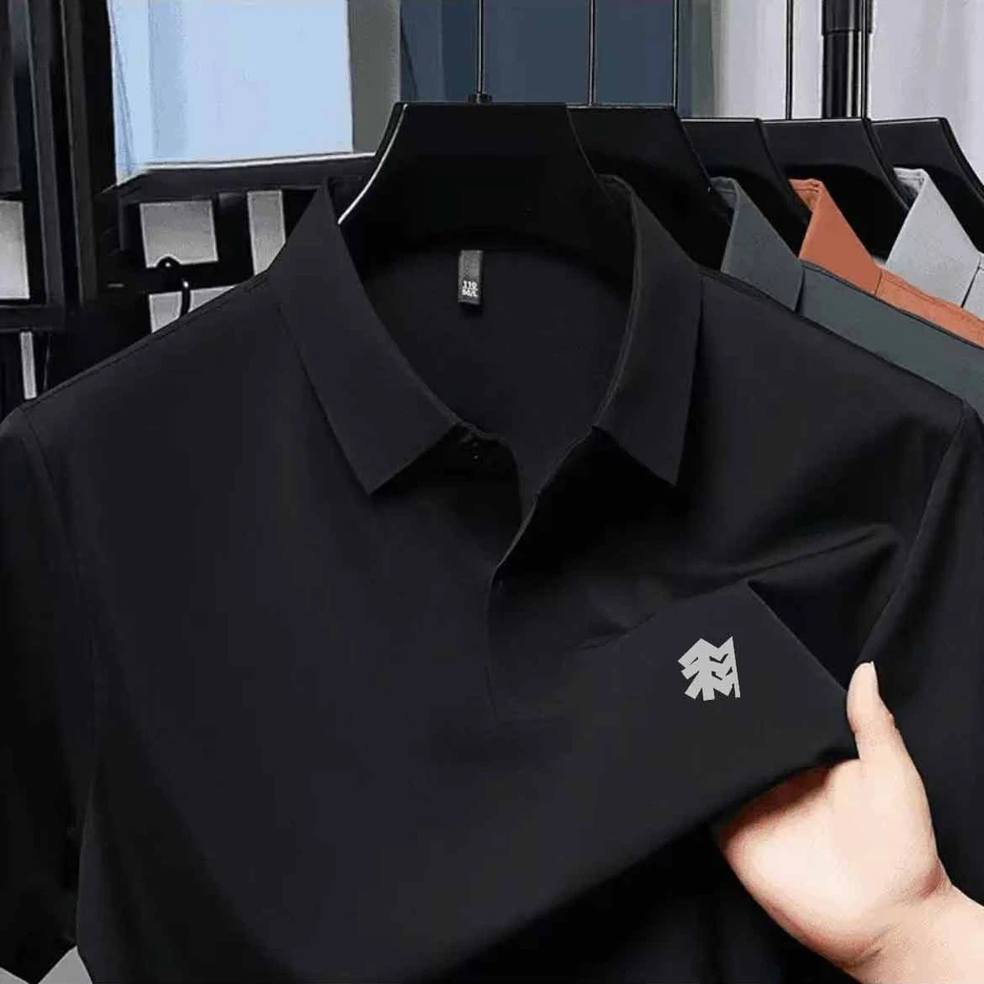 C【树_POLO】高奢舒适时尚翻领高定奢品休闲男女polo衫