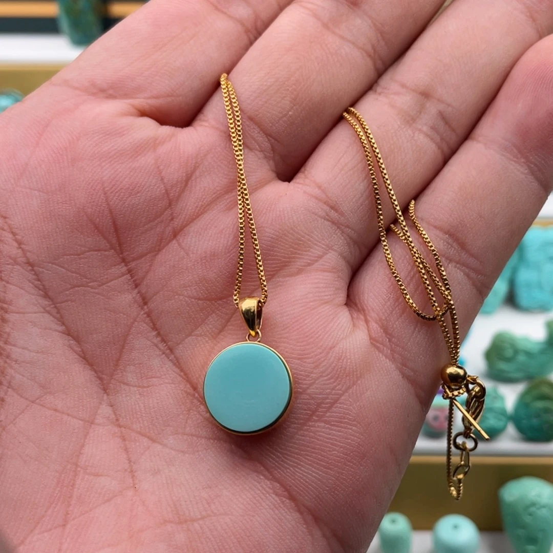 绿松石未镶嵌配饰