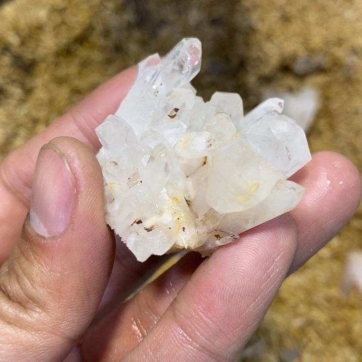 水晶水晶原石摆件未镶嵌