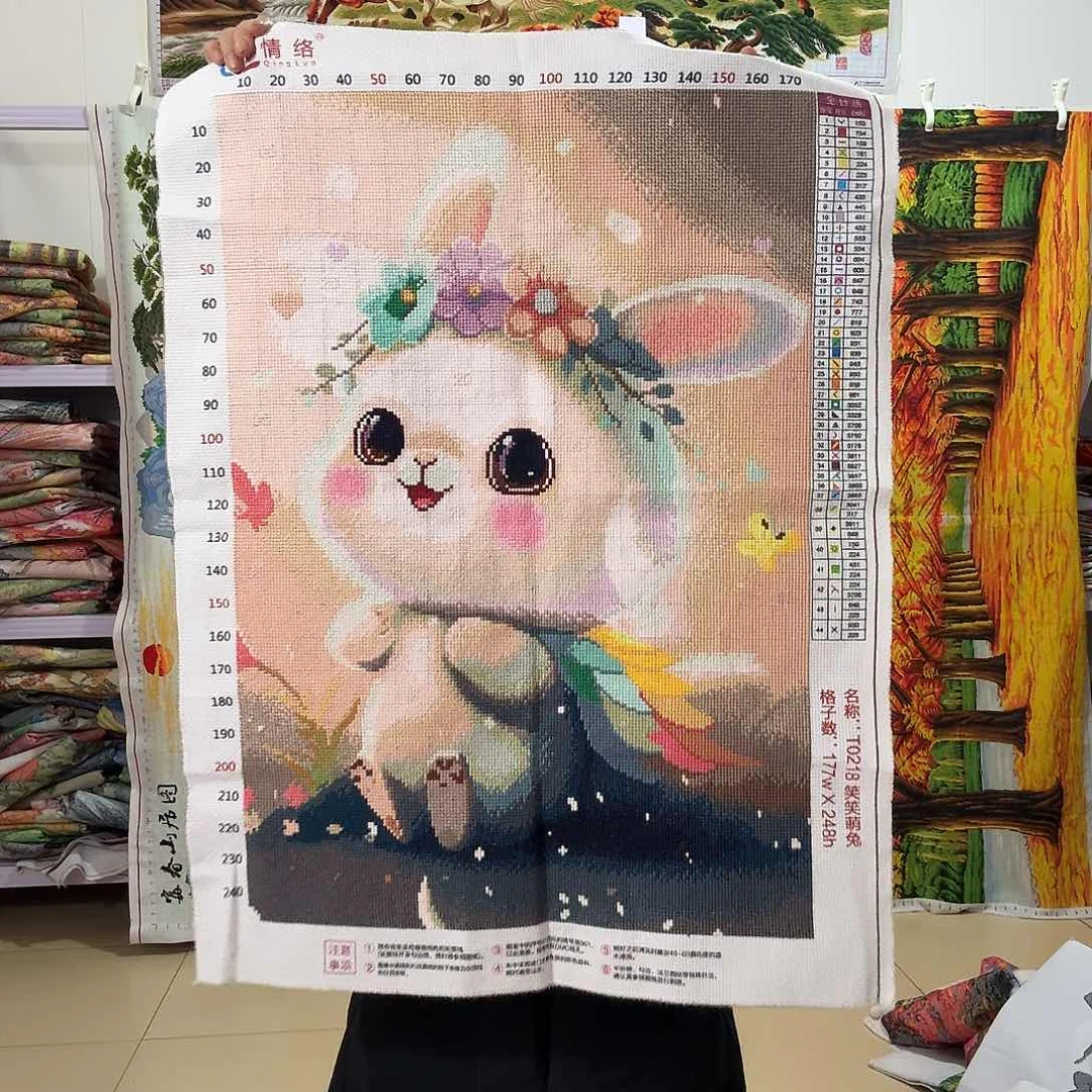 棉藤**血十字绣成品出售