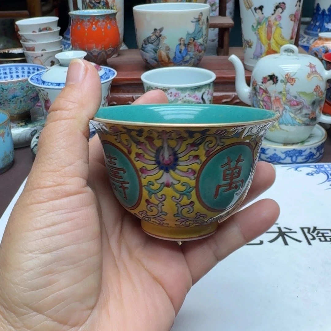 景德镇手工手绘展示