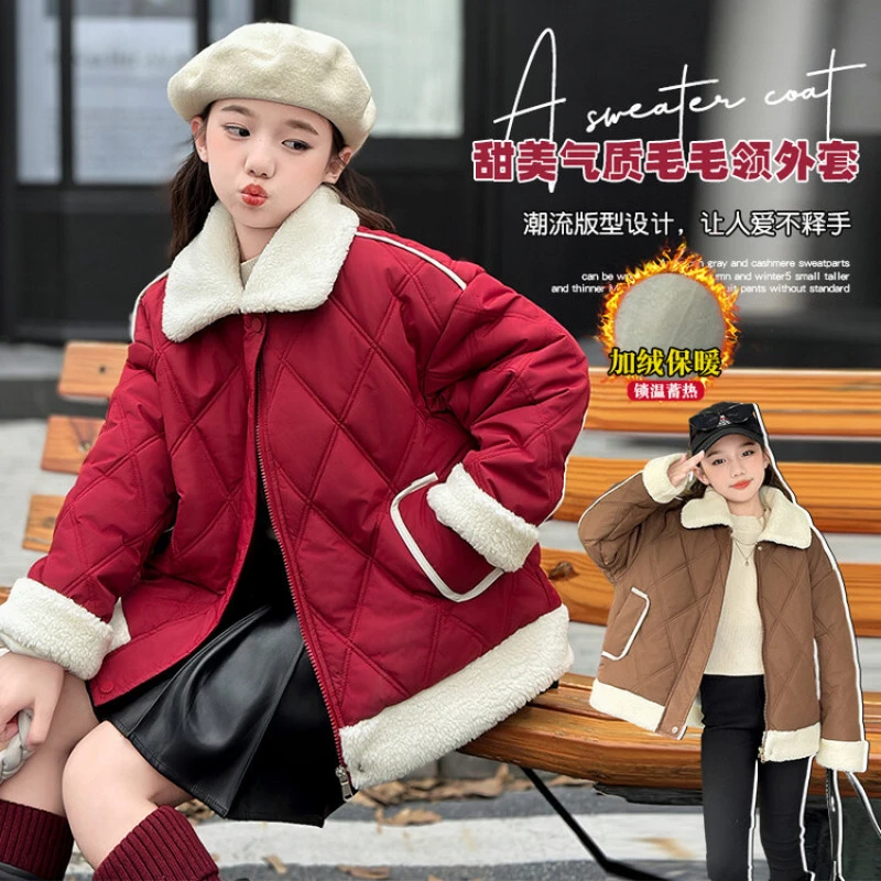LCMTBB[加绒外套]儿童冬季特种绗线外套8020  莹
