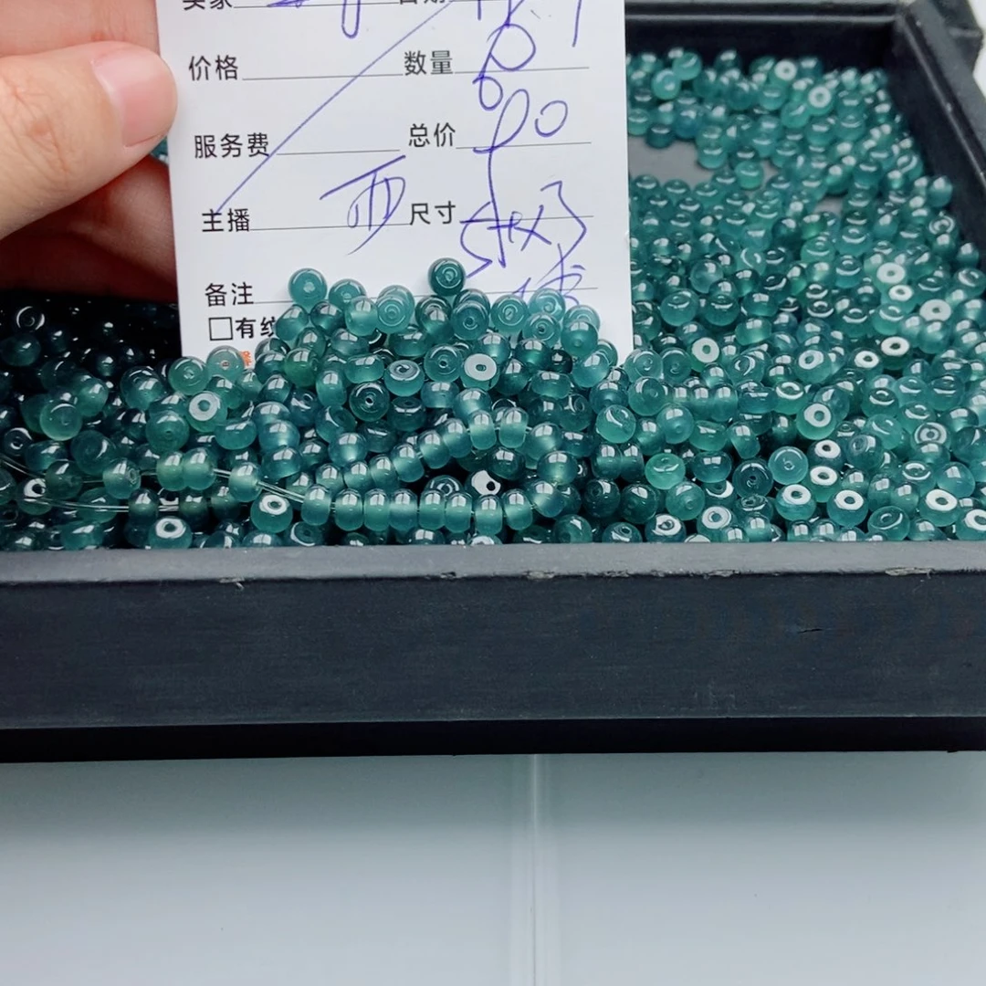 翡翠未镶嵌手链多样性60深