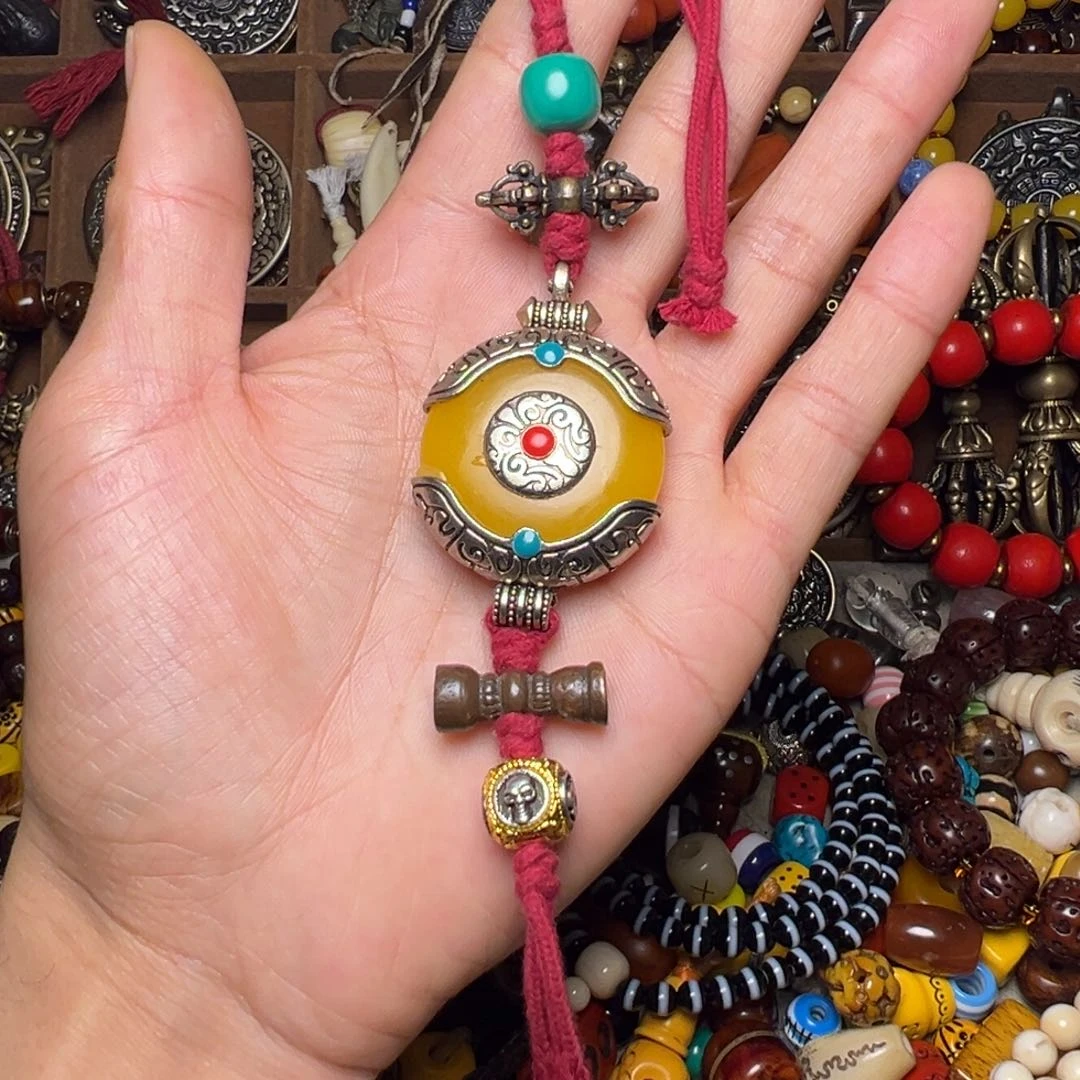 紫金钵盂菩提吊坠