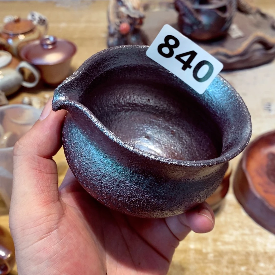 柴烧茶具套杯子杯套装