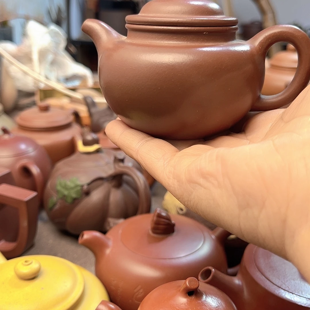 我****紫砂茶壶全手工制作