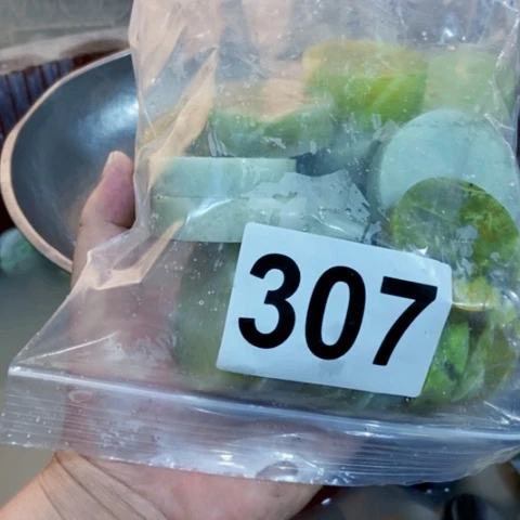 【闪购商品】蛇纹石玉珠宝半成品未镶嵌