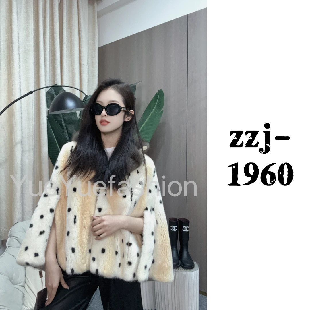 【悦悦】2025高端整貂水貂皮外套，冬季皮草时尚YXDP女款经典888