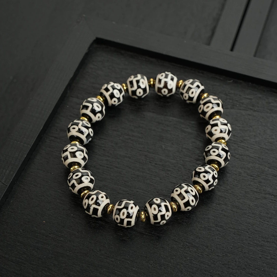 【观澜珠宝】玛瑙手串 复古民族风藏式手链 多样发其一 2217