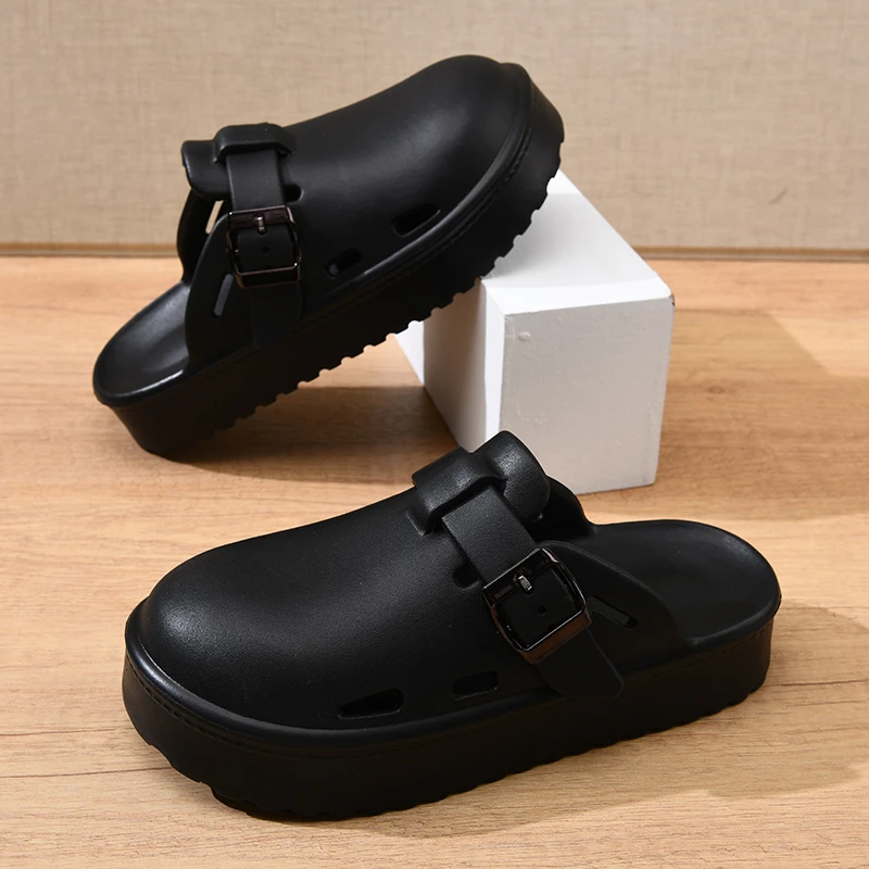 厚底勃肯鞋女2024夏季新款室内居家防滑软底时尚休闲户外沙滩凉拖