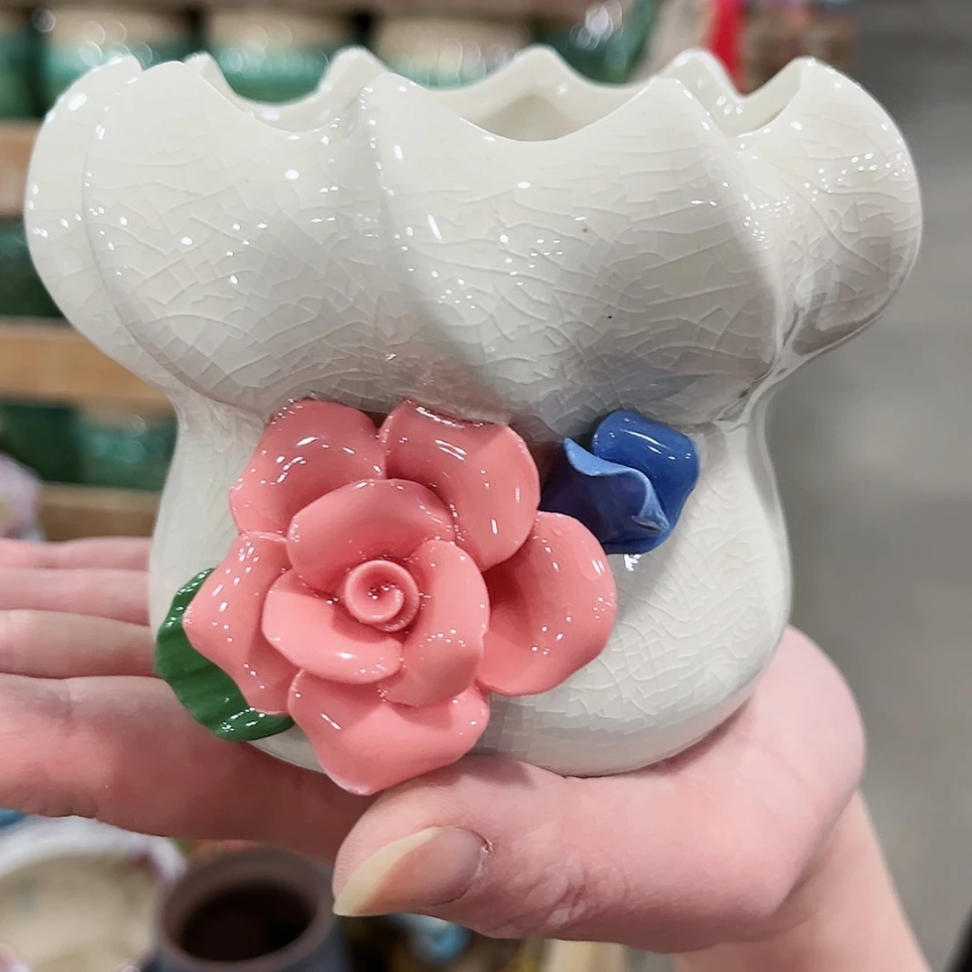 【闪购商品】陶瓷福利品凑满10元发货陶瓷花盆