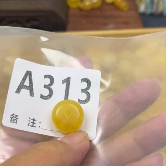 琥珀未镶嵌珠宝奇石微瑕17