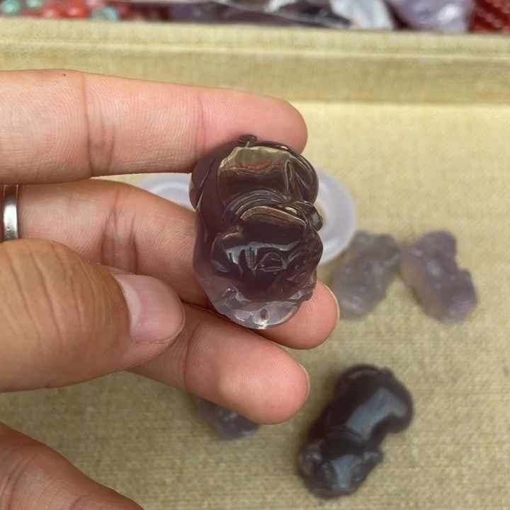 天然玛瑙雕刻天蓬元帅